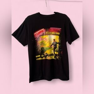 Elton John Farewell Yellow Brick Road 2022 Tour Tee Black Size M